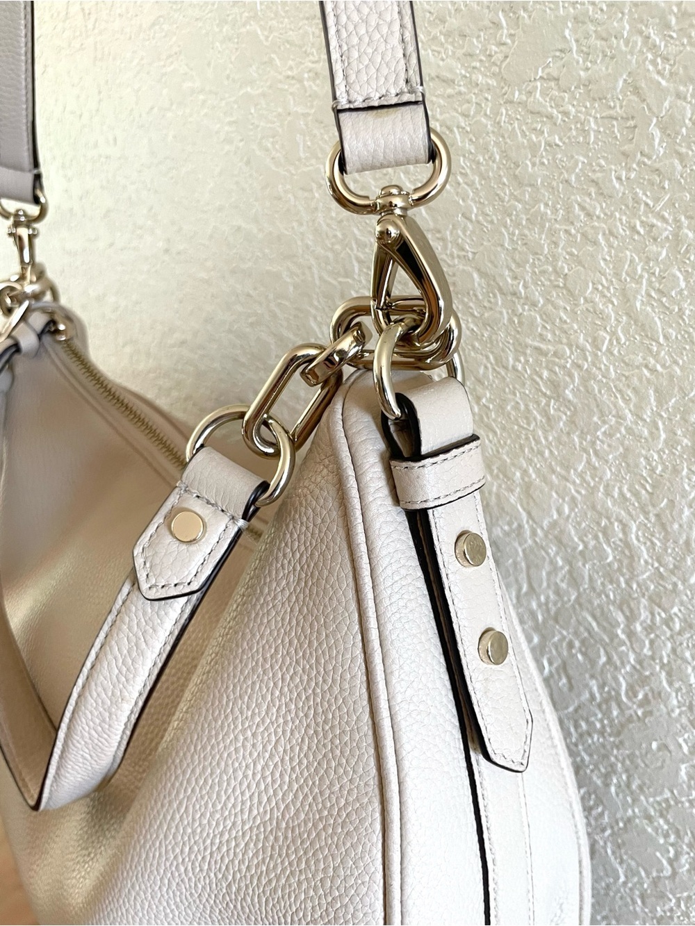 kate spade Mulberry Street Vivian Pebbled Leather Hobo Crossbody Designer Bag - Picture 5 of 15
